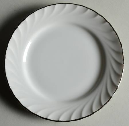 Swirl Bread & Butter Plate