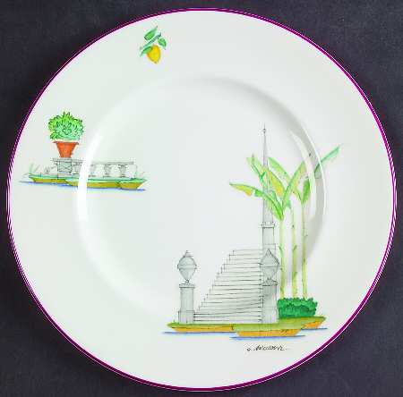 Acquarelli Salad Plate