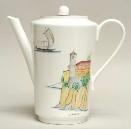 Acquarelli Coffee Pot & Lid