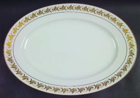 Aosta 16" Oval Serving Platter