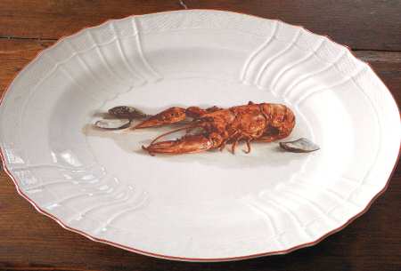 Aragosta 14" Oval Serving Platter