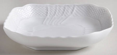 Bianco White (Vecchio Ginori Shape) Small Square Dish