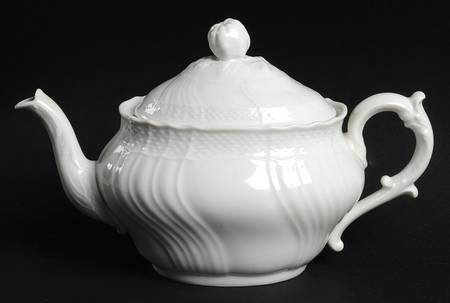 Bianco White (Vecchio Ginori Shape) Small Teapot & Lid