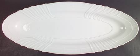 Bianco White (Vecchio Ginori Shape) 25" Fish Platter