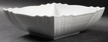 Bianco White (Vecchio Ginori Shape) 8" Individual Square Pasta Bowl