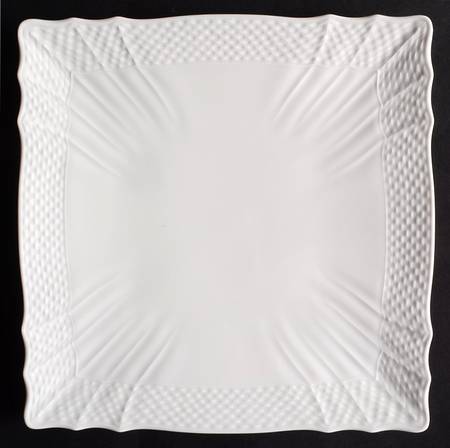 Bianco White (Vecchio Ginori Shape) Square Salad/Dessert Plate
