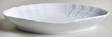 Bianco White (Vecchio Ginori Shape) Pickle Dish