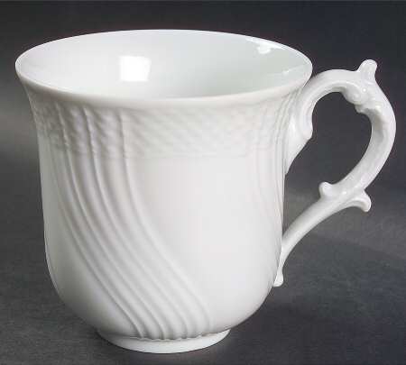 Bianco White (Vecchio Ginori Shape) Mug