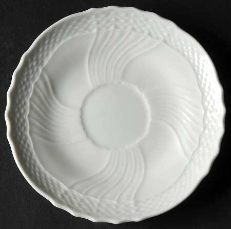 Bianco White (Vecchio Ginori Shape) 3-Piece Pot de Creme, Underplate Only