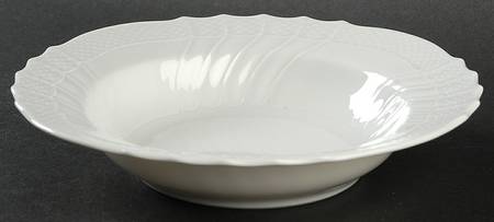 Bianco White (Vecchio Ginori Shape) Rim Soup Bowl