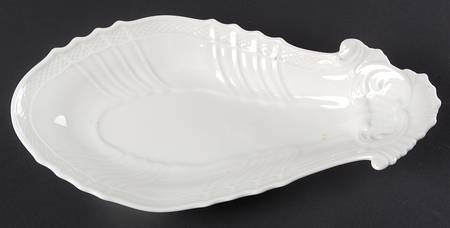 Bianco White (Vecchio Ginori Shape) Pickle Dish