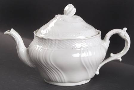 Bianco White (Vecchio Ginori Shape) Mini Teapot & Lid