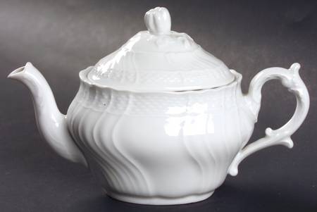 Bianco White (Vecchio Ginori Shape) Individual Teapot & Lid