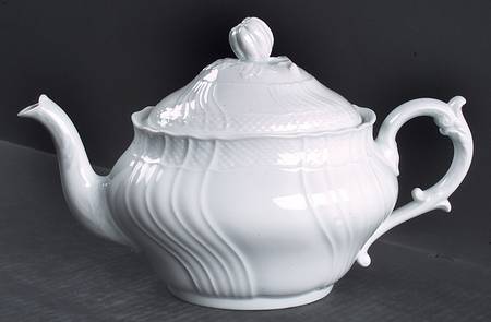 Bianco White (Vecchio Ginori Shape) Teapot & Lid