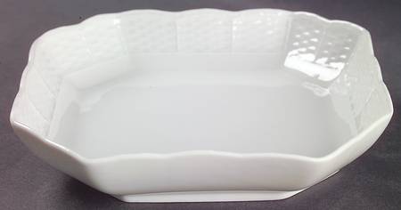 Bianco White (Vecchio Ginori Shape) Medium Square Dish