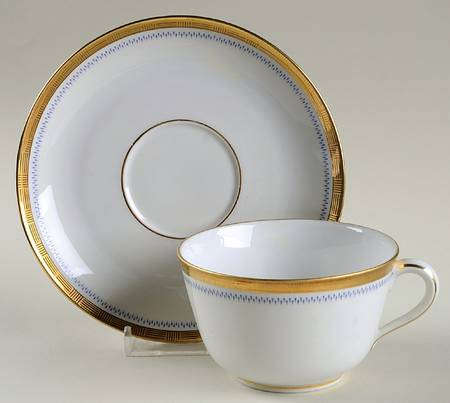 Campania Flat Cup & Saucer Set