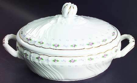 Capri (Scalloped Edge) Tureen &  Lid