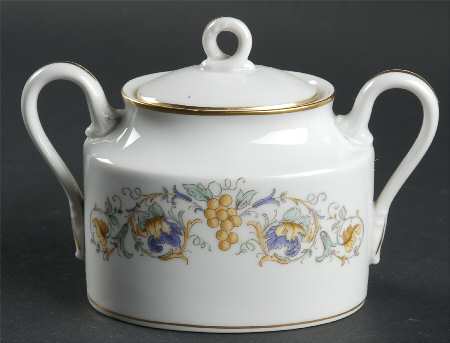 Capri (Smooth Edge) Sugar Bowl & Lid