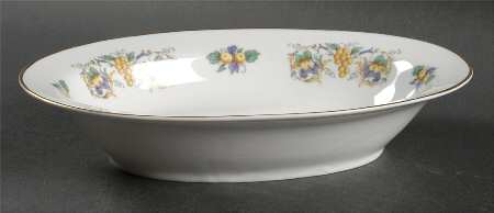 Capri (Smooth Edge) 9" Oval Vegetable Bowl