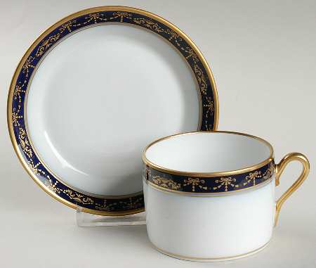 Castello Flat Cup & Saucer Set