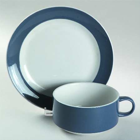 Colonna Flat Cup & Saucer Set