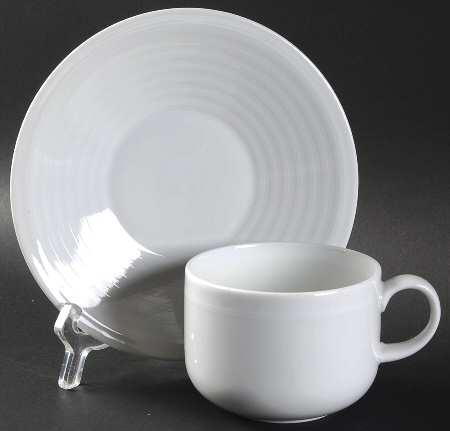 Condotti Flat Cup & Saucer Set