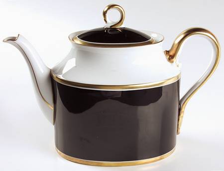 Contessa Black Teapot & Lid