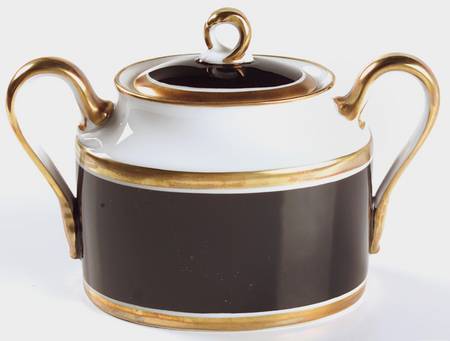 Contessa Black Sugar Bowl & Lid