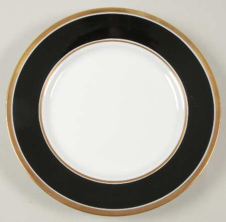 Contessa Black Salad Plate