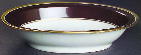 Contessa Brown 9" Oval Vegetable Bowl