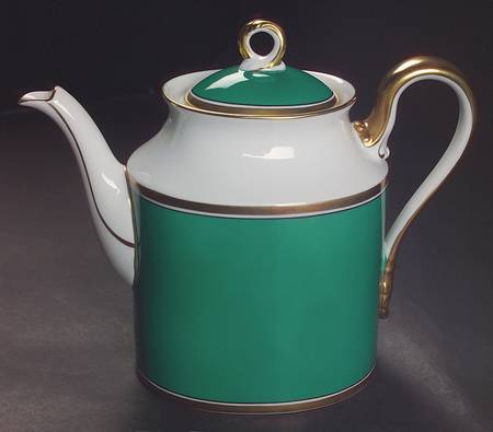 Contessa Green Coffee Pot & Lid