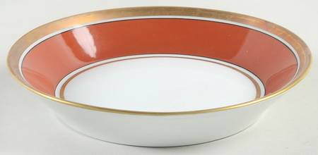 Contessa Rust Red Saucer