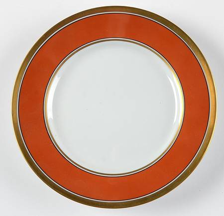 Contessa Rust Red Salad Plate