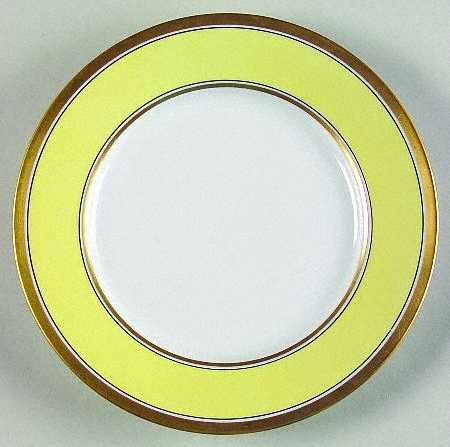 Contessa Yellow Salad Plate