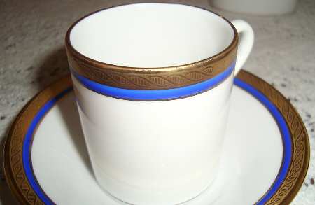 Danube Flat Demitasse Cup & Saucer Set