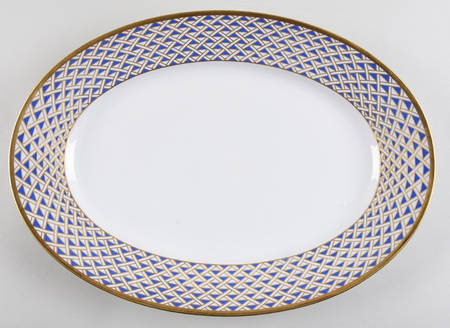 Diamante Diamanti 13" Oval Serving Platter