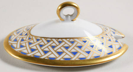 Diamante Diamanti Lid for Oval Mustard W/Att Underplt