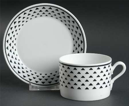 Diadema Flat Cup & Saucer Set