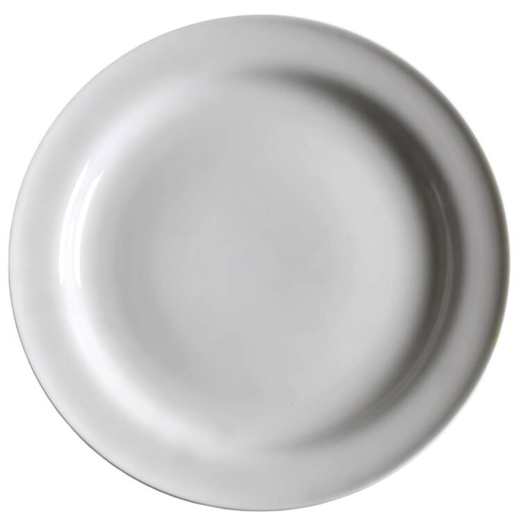 Eco White Luncheon Plate