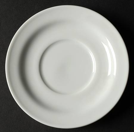 Eco White Saucer for Flat Cup