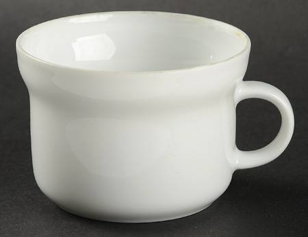 Eco White Flat Cup
