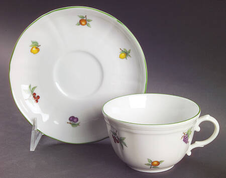 Eden Flat Cup & Saucer Set