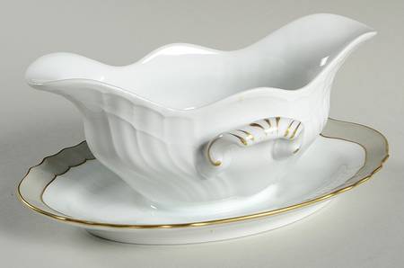 Eminence Gravy Boat with Attached Underplate
