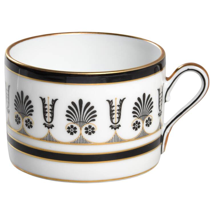 Ercolano Black Flat Cup