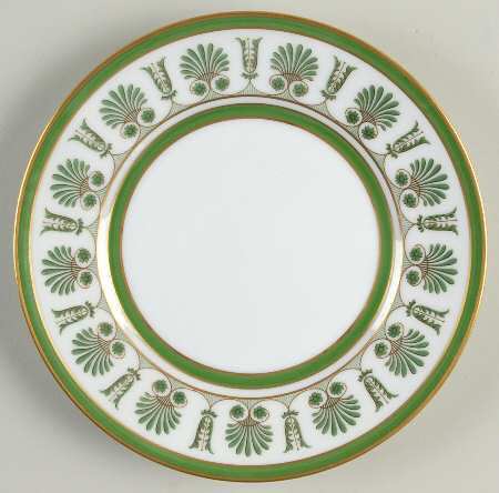 Ercolano Green Bread & Butter Plate