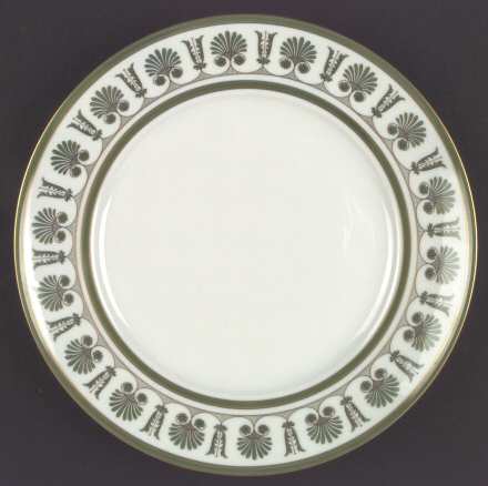 Ercolano Green Dinner Plate