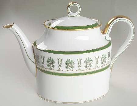 Ercolano Green Teapot & Lid