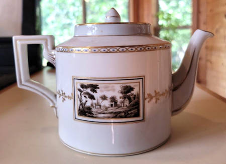 Fiesole (Italian Scene) Teapot & Lid