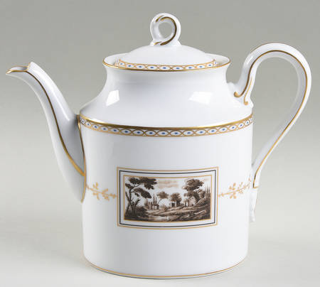 Fiesole (Italian Scene) Small Coffee Pot & Lid
