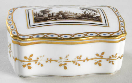 Fiesole (Italian Scene) Trinket Box & Lid